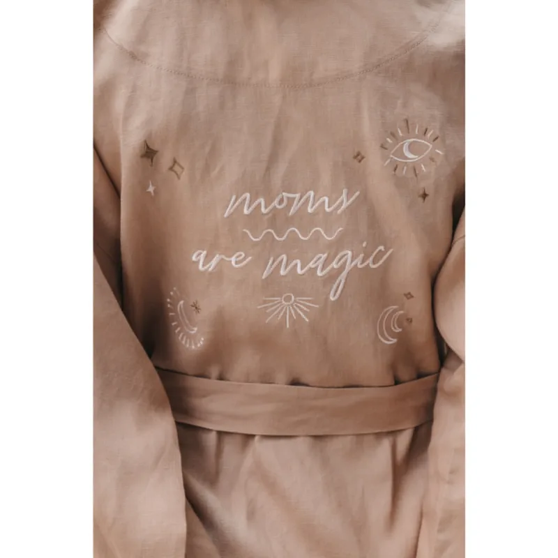 Lniane kimono Moms are Magic – blush