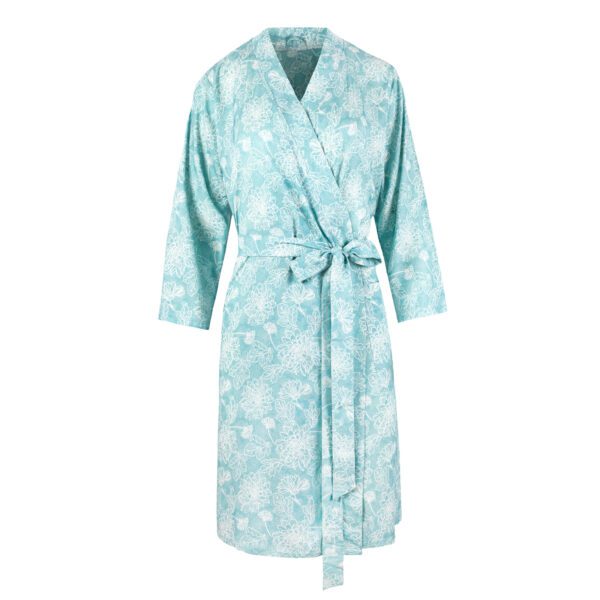 Szlafrok ciążowy kimono Goodnight Story Granatowy