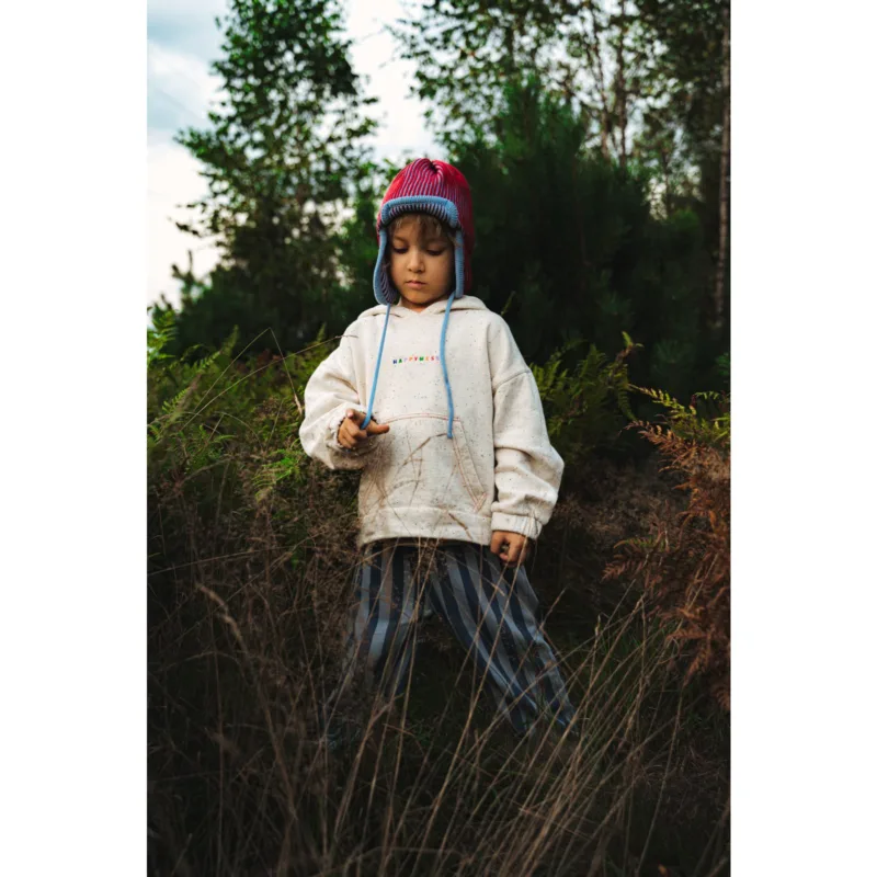 Czapka pilotka merino – Polar Bear