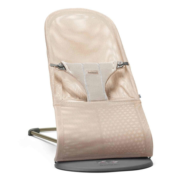 BABYBJORN – leżaczek BLISS MESH – Perłowy Różowy