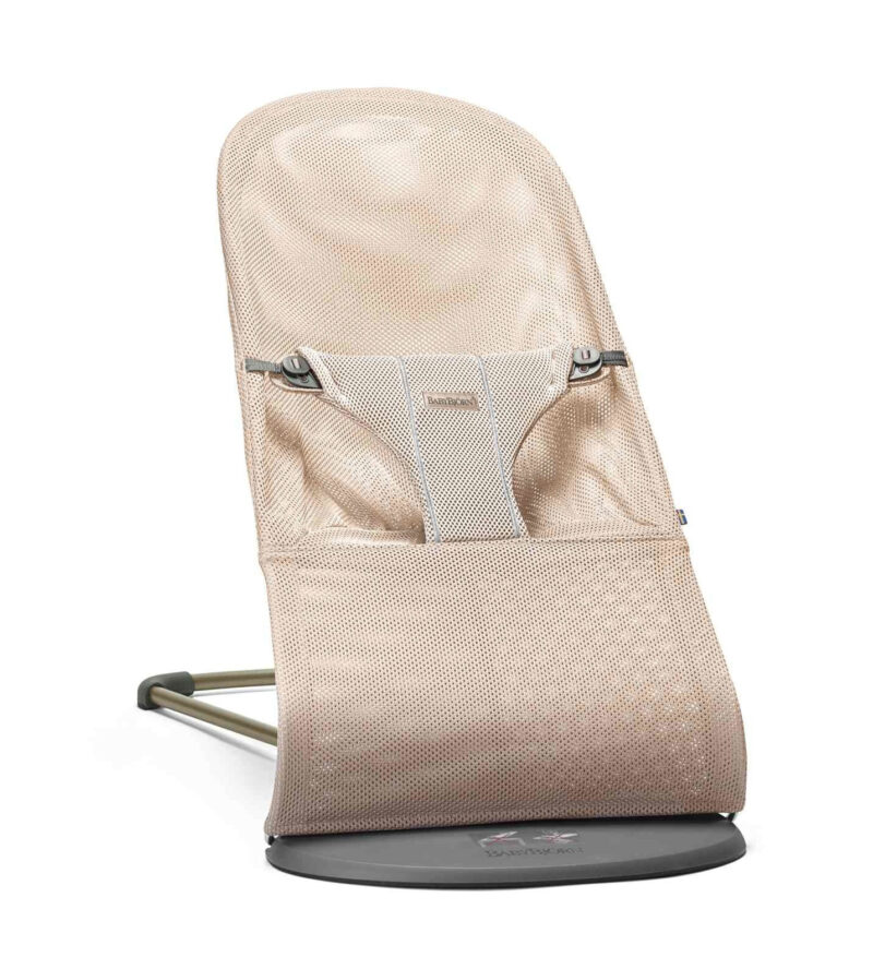 BABYBJORN – leżaczek BLISS MESH – Perłowy Różowy