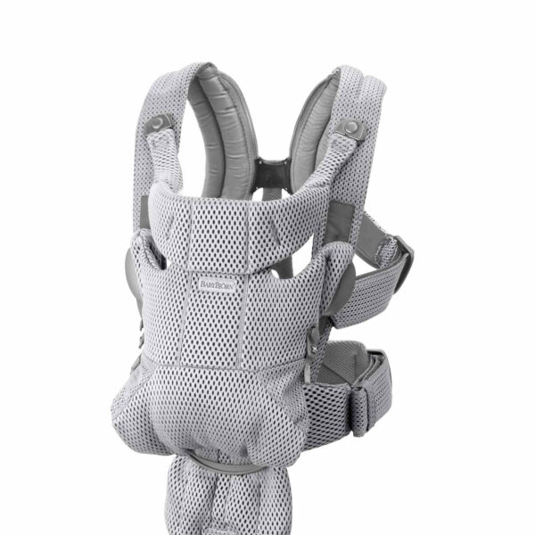 BABYBJORN MINI Cotton – nosidełko, Zgaszony Róż