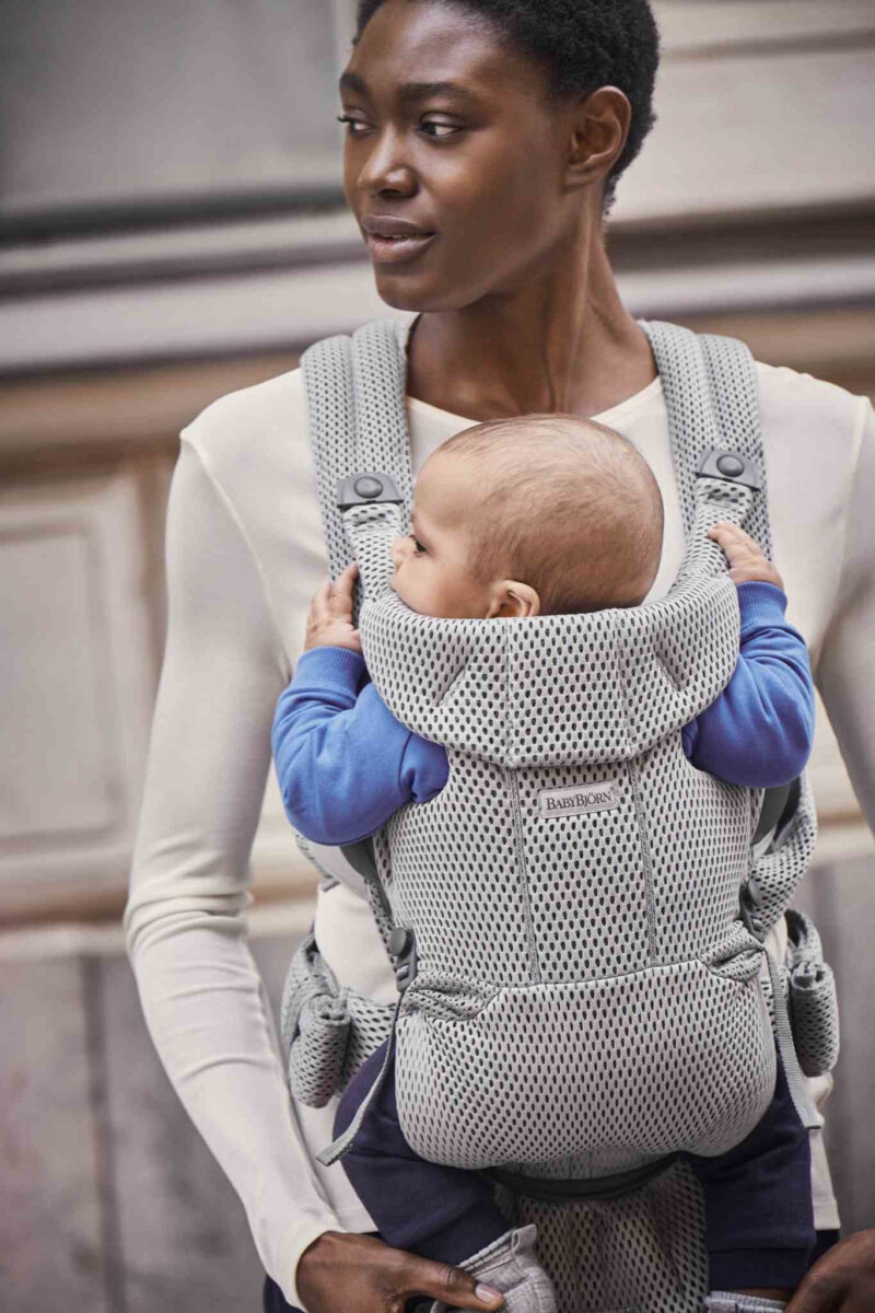 BABYBJORN MOVE 3D Mesh – nosidełko, Szary