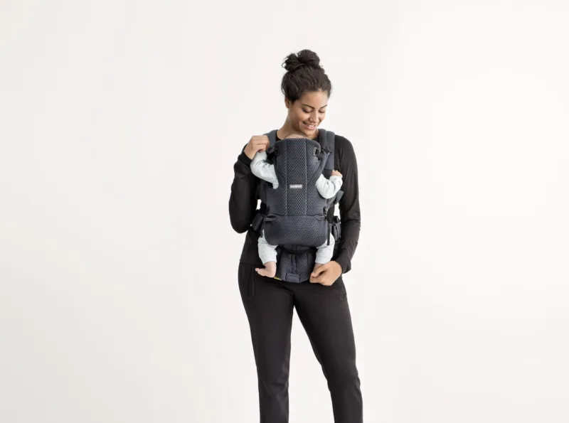 BABYBJORN MOVE 3D Mesh – nosidełko, Antracyt