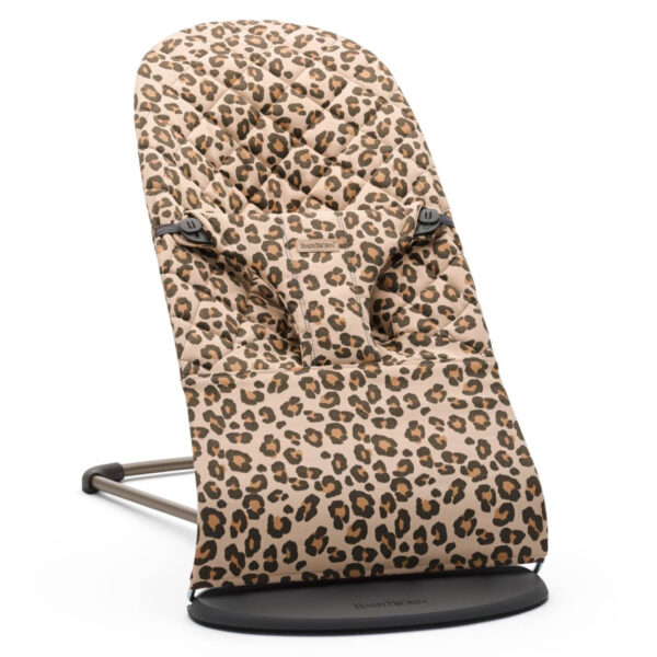 BABYBJORN – leżaczek BLISS COTTON, Beż/Leopard