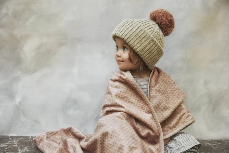 Elodie Details – Kocyk Pearl Velvet – Pink Nouveau