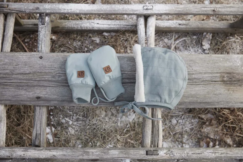 Elodie Details – Rękawiczki – Pebble Green 0-12 m-cy