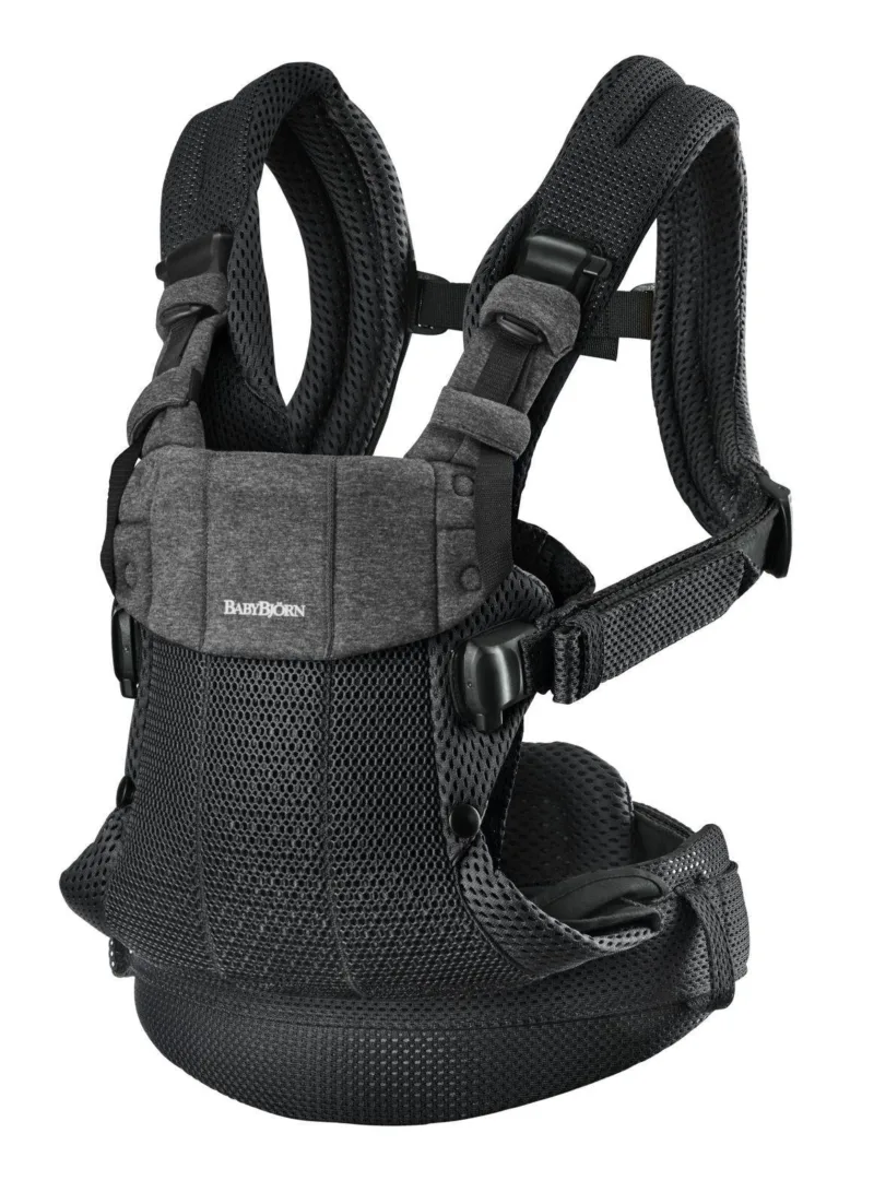 BABYBJORN – nosidełko Harmony 3D Mesh, Czarny