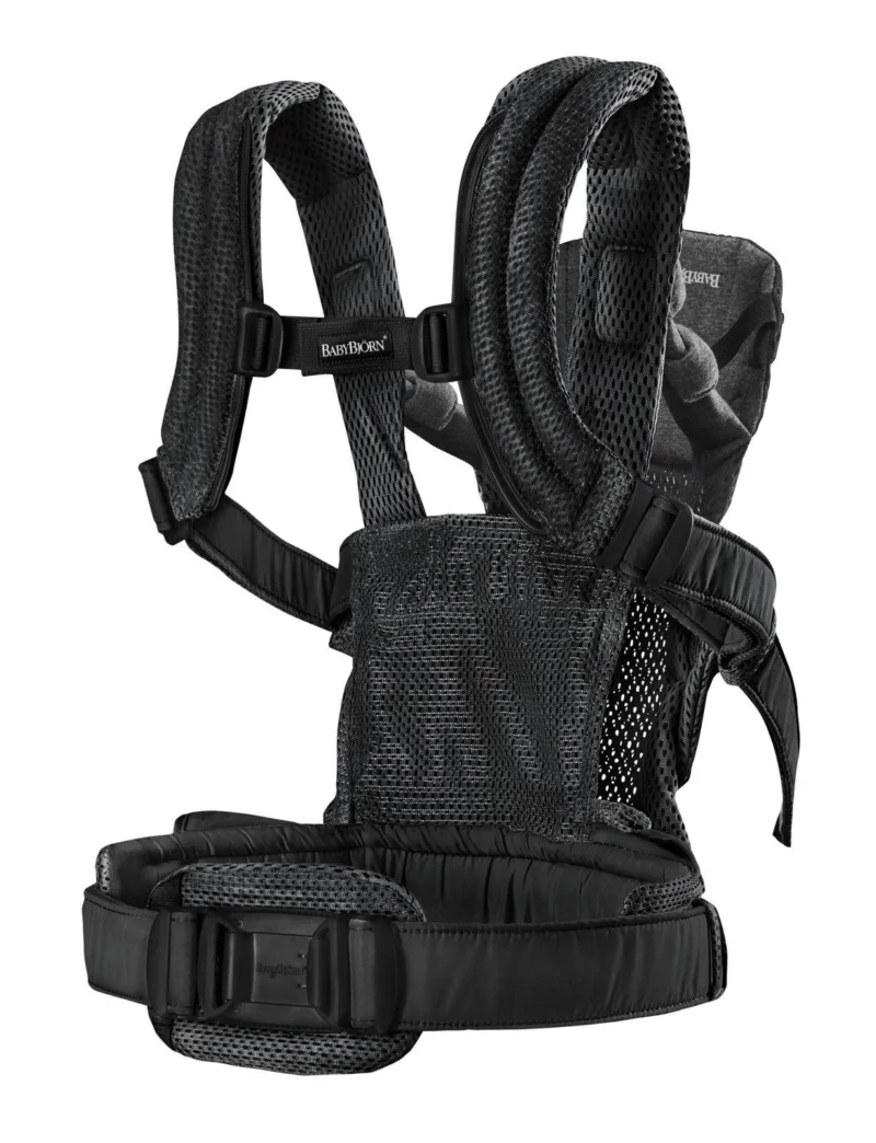 BABYBJORN – nosidełko Harmony 3D Mesh, Czarny