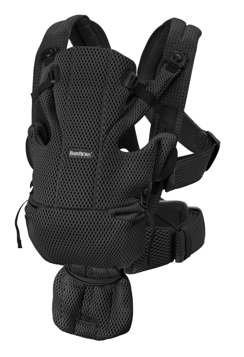 BABYBJORN MOVE 3D Mesh – nosidełko, Czarny