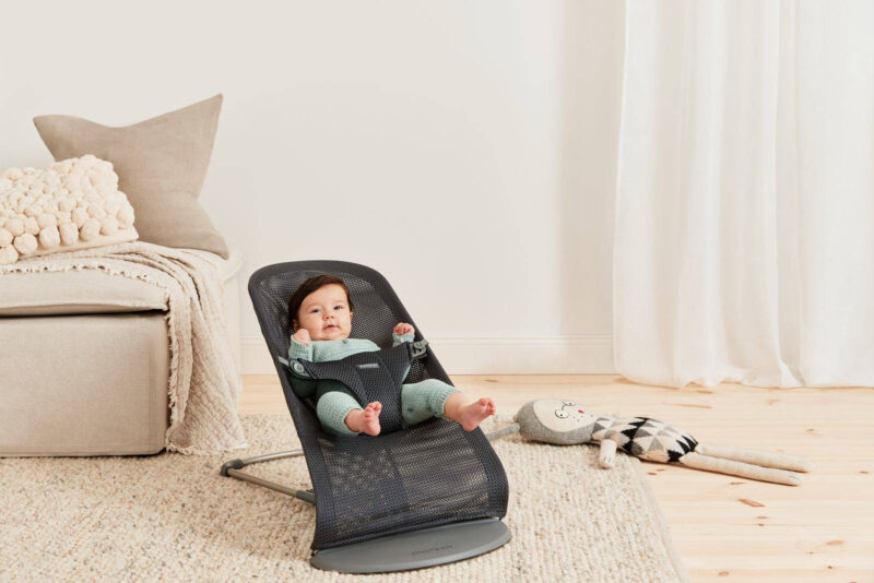 BABYBJORN – leżaczek BLISS MESH – Antracytowy