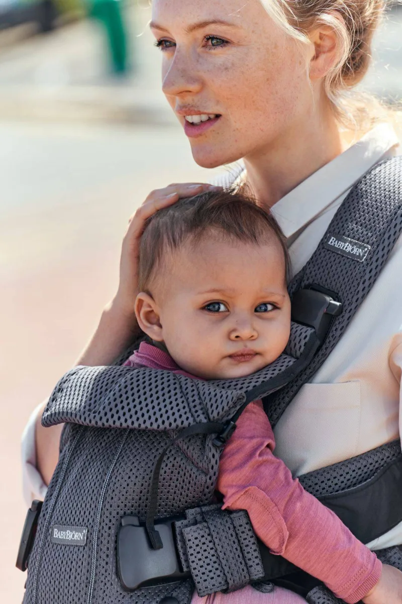 BABYBJORN ONE AIR – nosidełko, Antracyt