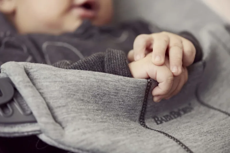 BABYBJORN – leżaczek BLISS 3D Jersey – Jasny Szary