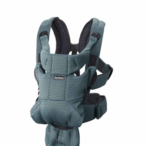 BABYBJORN MINI 3D Mesh – nosidełko, Perłowy Różowy