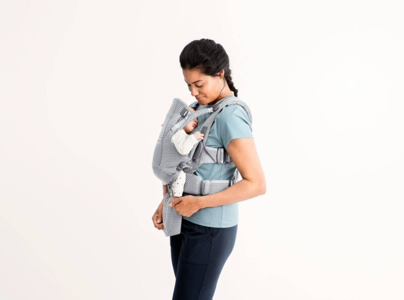 BABYBJORN MOVE 3D Mesh – nosidełko, Szary