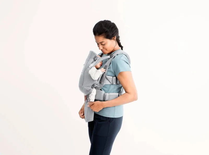 BABYBJORN MOVE 3D Mesh – nosidełko, Szary