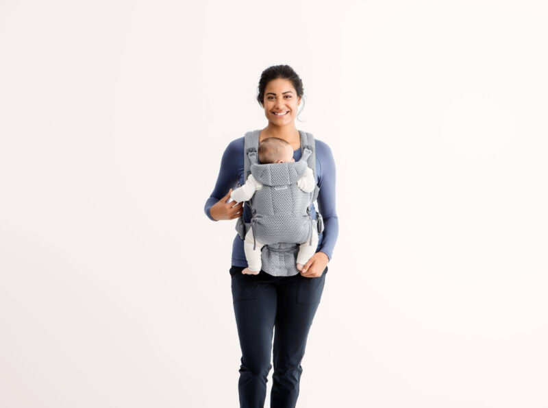 BABYBJORN MOVE 3D Mesh – nosidełko, Szary