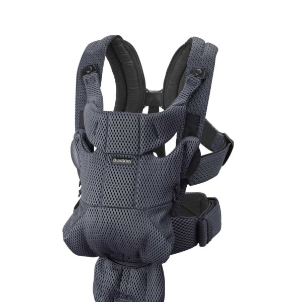 BABYBJORN MINI 3D Mesh – nosidełko, Perłowy Różowy