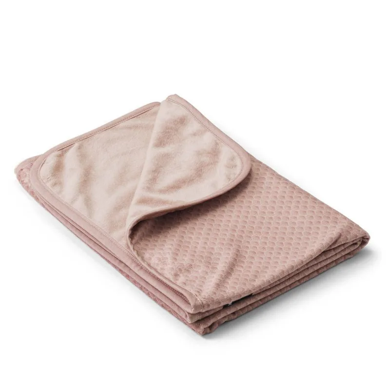 Elodie Details – Kocyk Pearl Velvet – Pink Nouveau