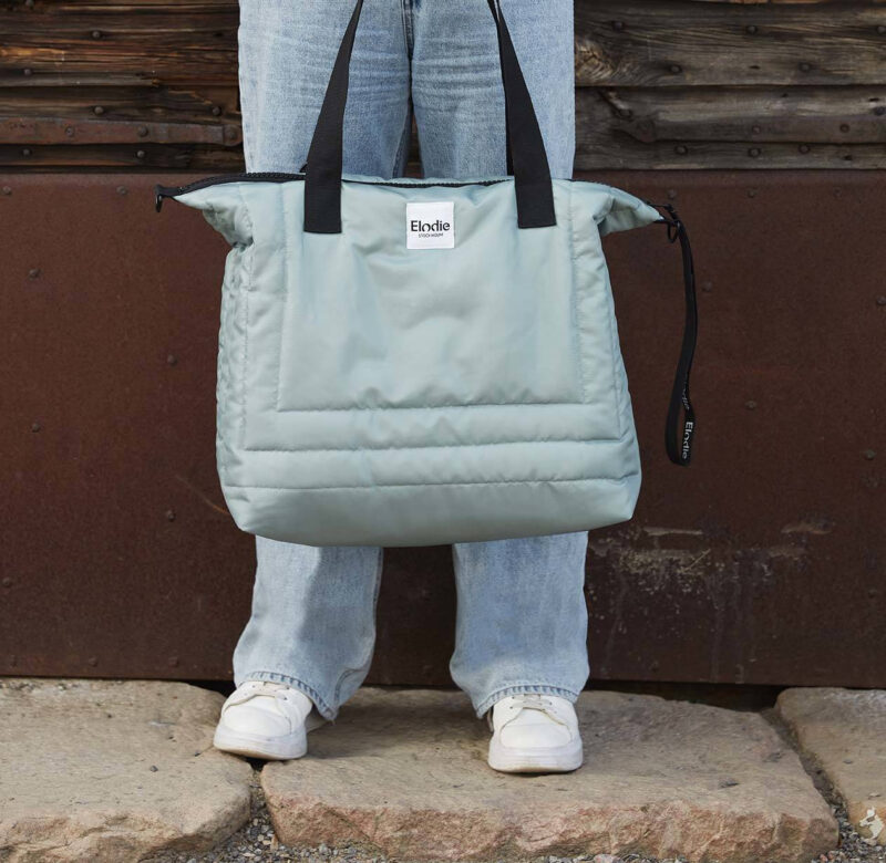 Elodie Details – Torba dla mamy – Pebble Green Quilted