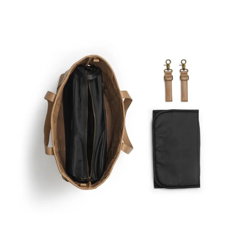 Elodie Details – Torba dla mamy – Caramel Brown Braided