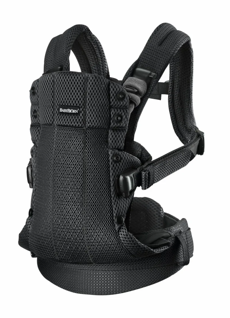 BABYBJORN – nosidełko Harmony 3D Mesh, Czarny