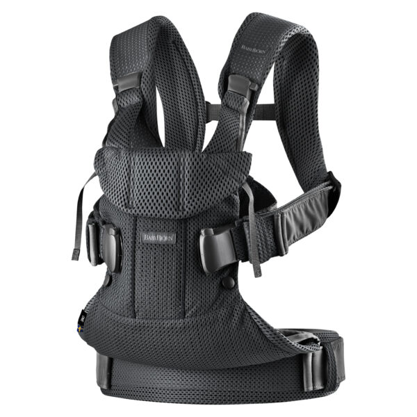 BABYBJORN – nosidełko Harmony 3D Mesh, Srebrny