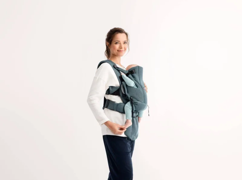 BABYBJORN MOVE 3D Mesh – nosidełko, Zielony