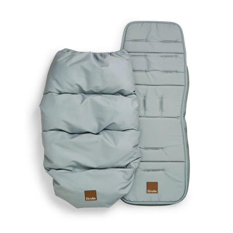 Elodie Details – śpiworek i wkładka do wózka 2w1 – Pebble Green