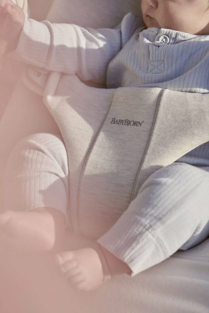 BABYBJORN – leżaczek BLISS 3D Jersey – Jasny Beż