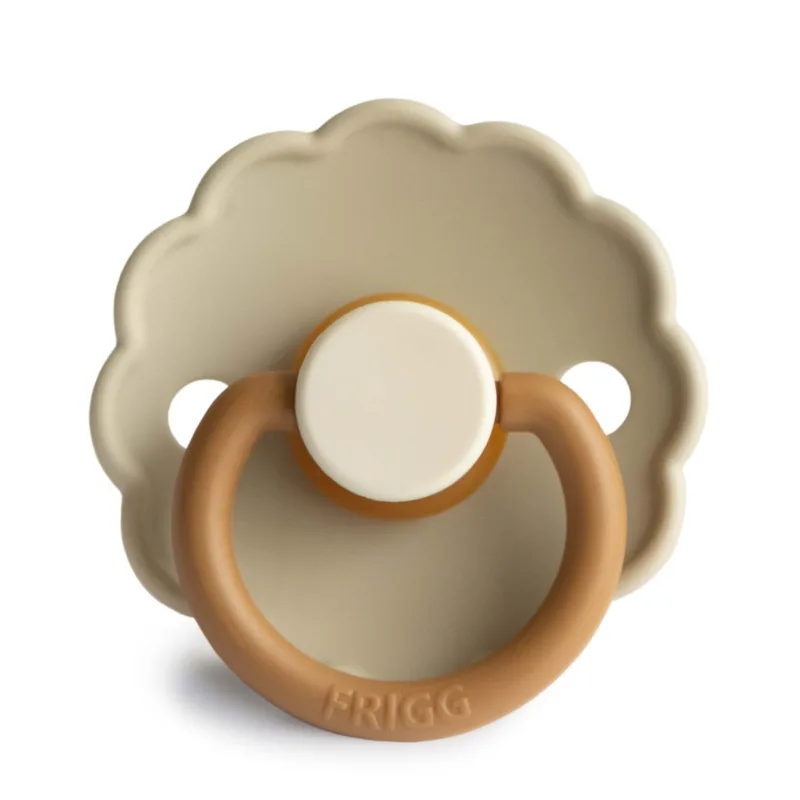 Smoczek kauczukowy Daisy – FRIGG – Desert rozmiar 2