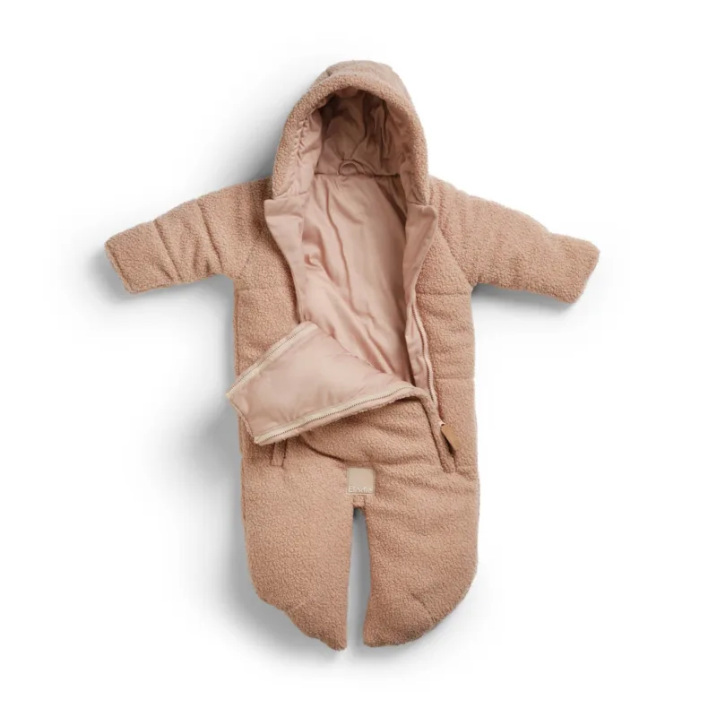Elodie Details – kombinezon dziecięcy – Pink Bouclé 6-12 m-cy