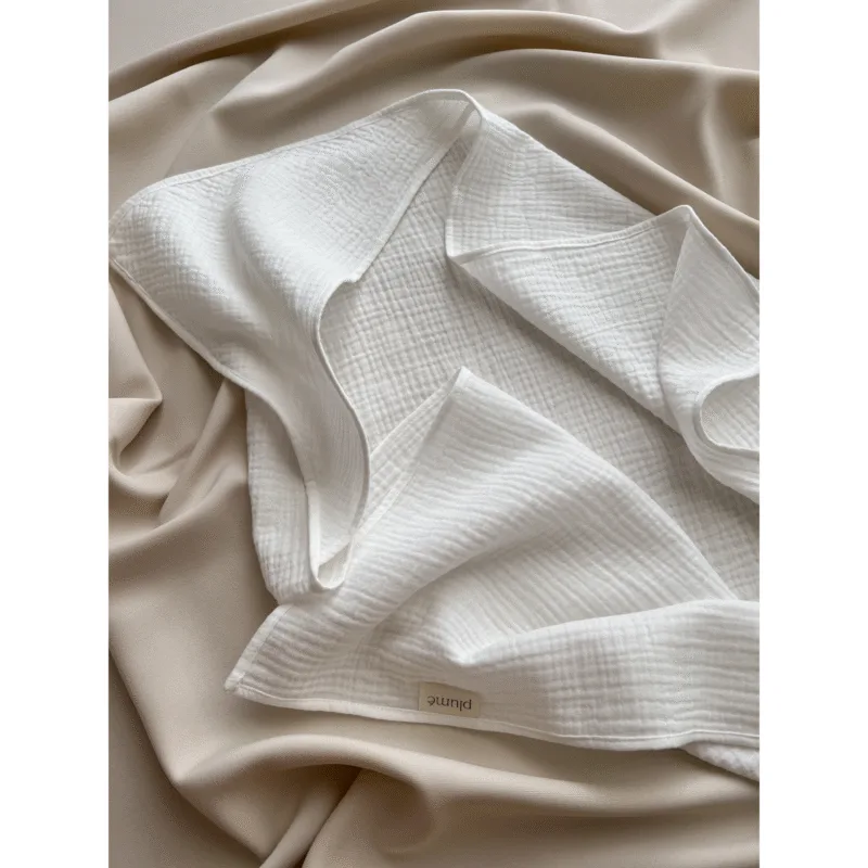 Otulacz z kapturkiem Cream