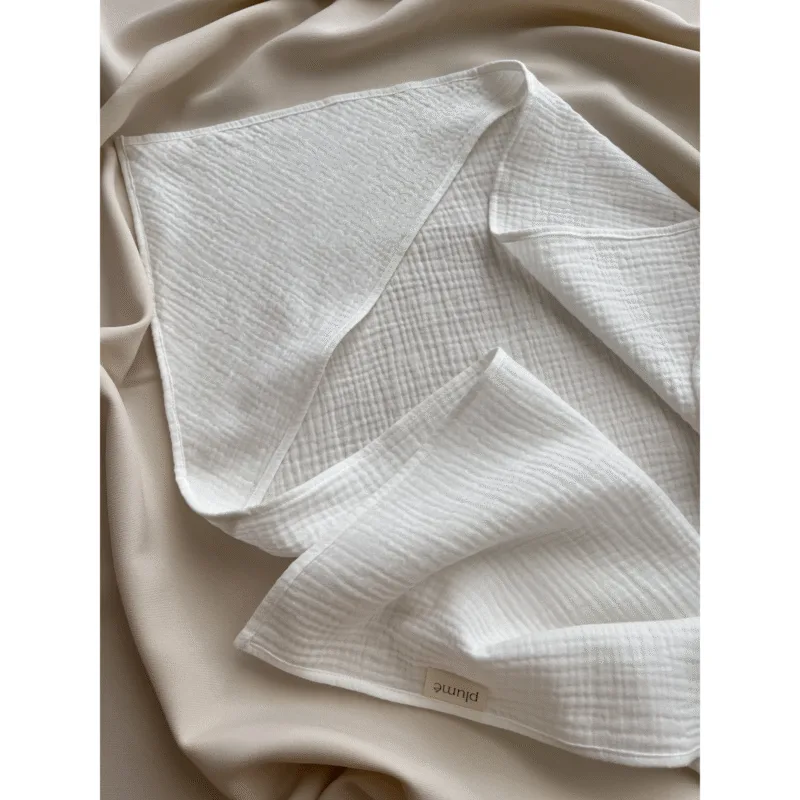 Otulacz z kapturkiem Cream