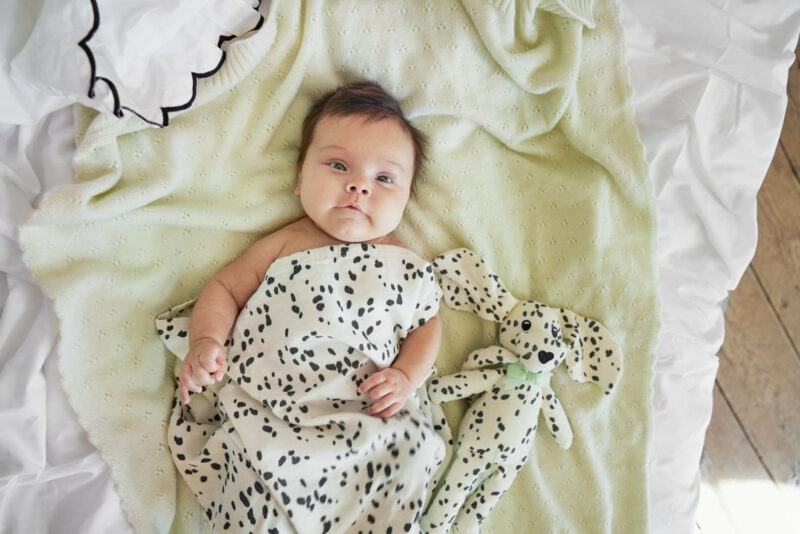 Elodie Details – Kocyk bawełna muślin – Dalmatian Dots