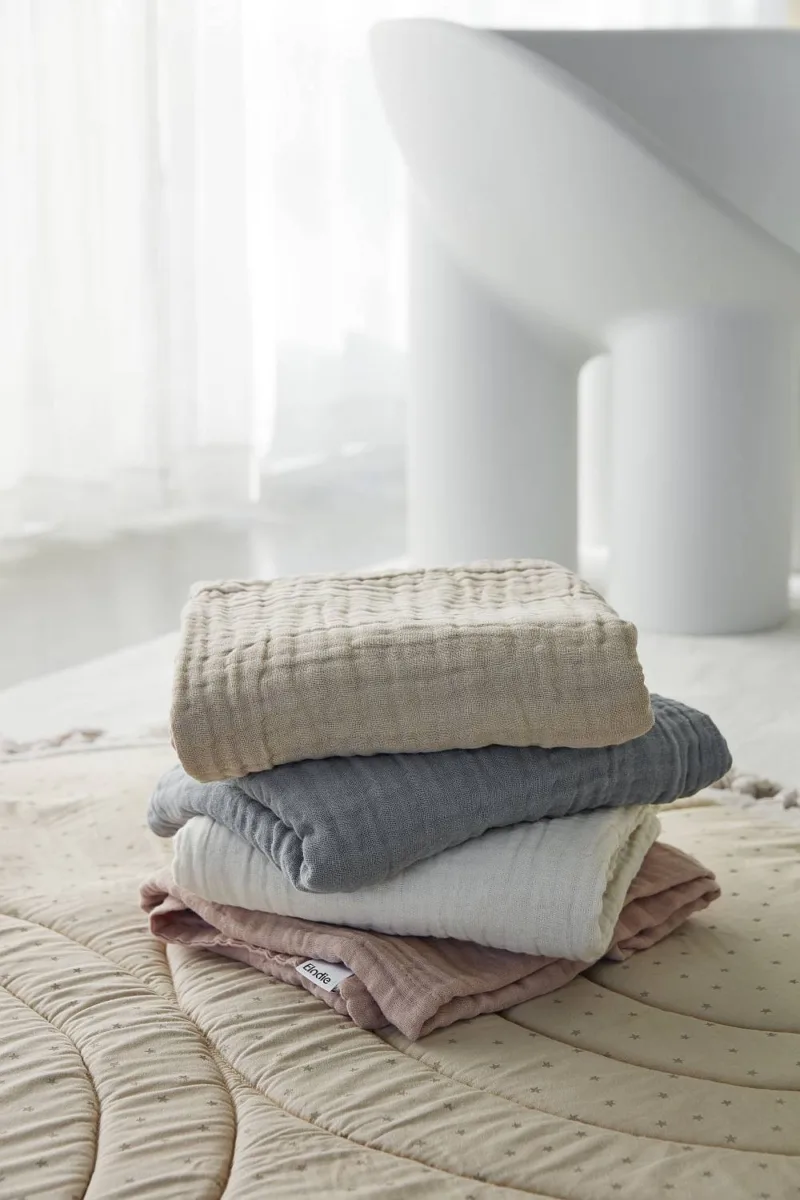 Elodie Details – Kocyk bawełna muślin – Pure Khaki