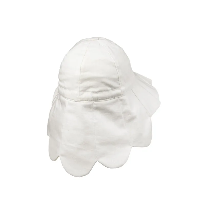 Elodie Details – Kapelusz przeciwsłoneczny – Vanilla White – 1-2 lata