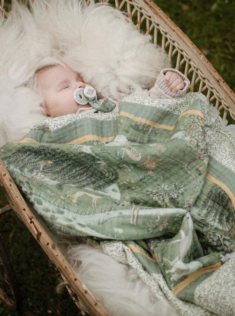 Elodie Details – Kocyk Soft Cotton Blanket – Owl & Willow