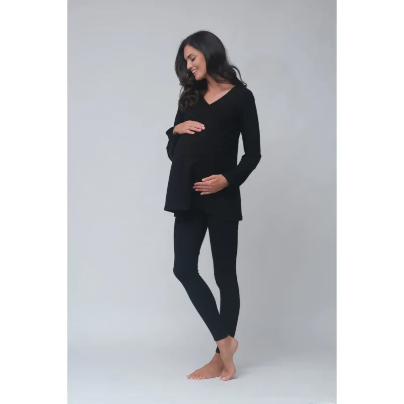 Bluza ciążowa Cool Mama – czarna M