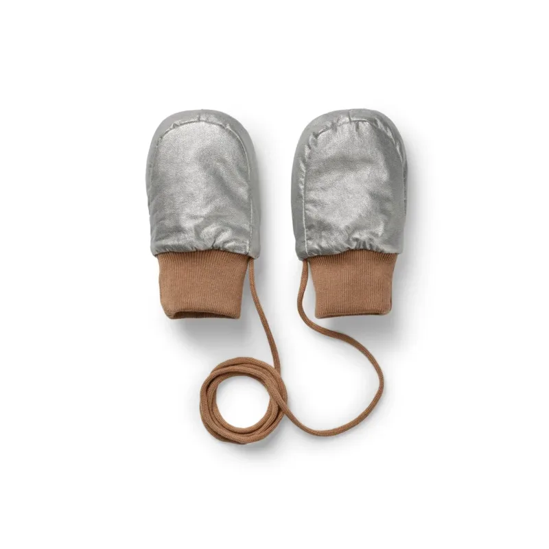 Rękawiczki Elodie Details – Silver Sheen 0-12 m-cy