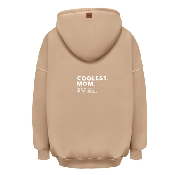 Bluza do karmienia piersią COOLEST MOM EVER – Camel