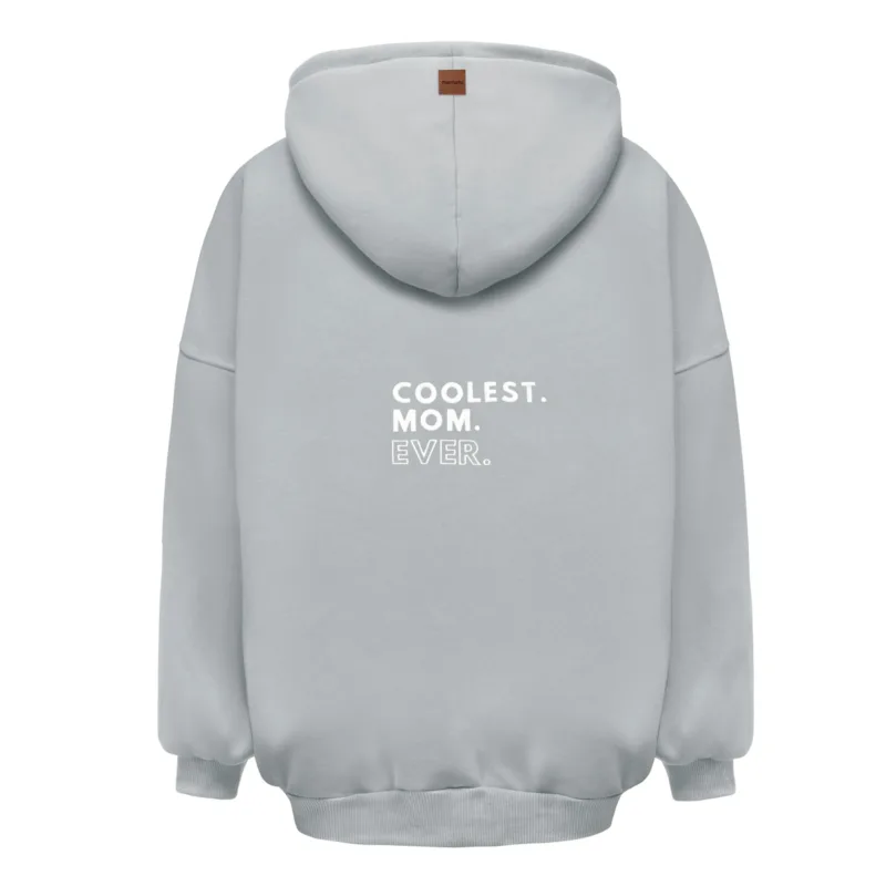 Bluza do karmienia piersią COOLEST MOM EVER – Grey