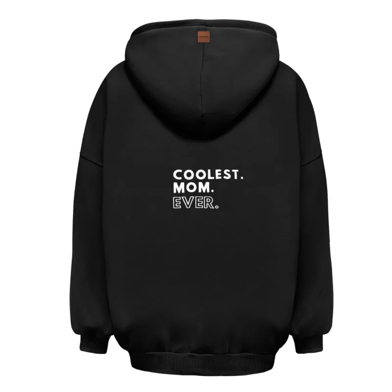 Bluza do karmienia piersią COOLEST MOM EVER – Black