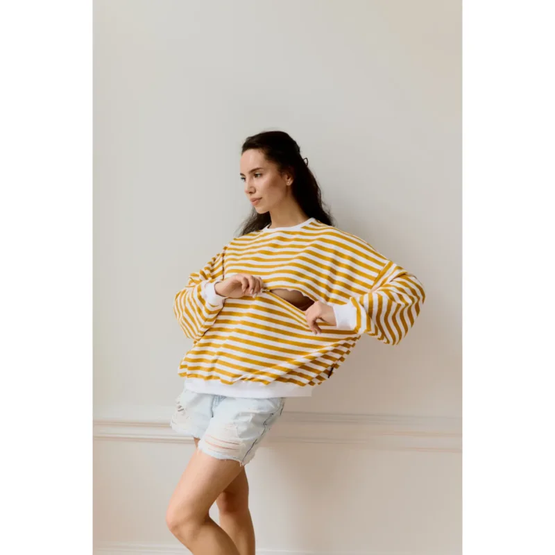 Bluza do karmienia piersią Saint Tropez – Yellow