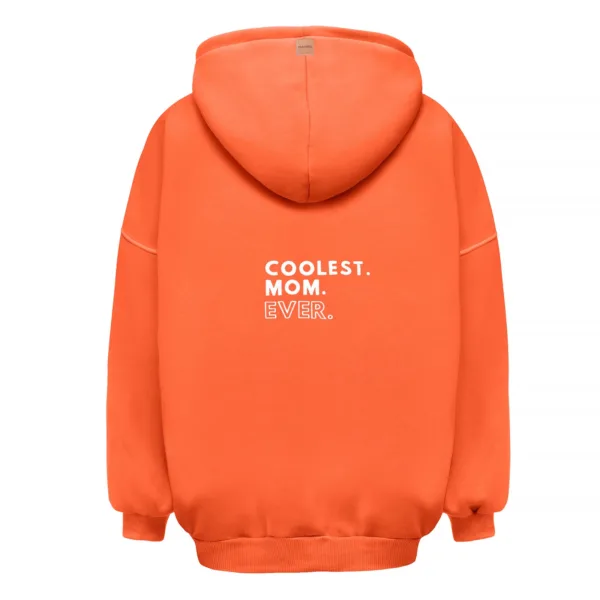 Bluza do karmienia piersią COOLEST MOM EVER – Orange