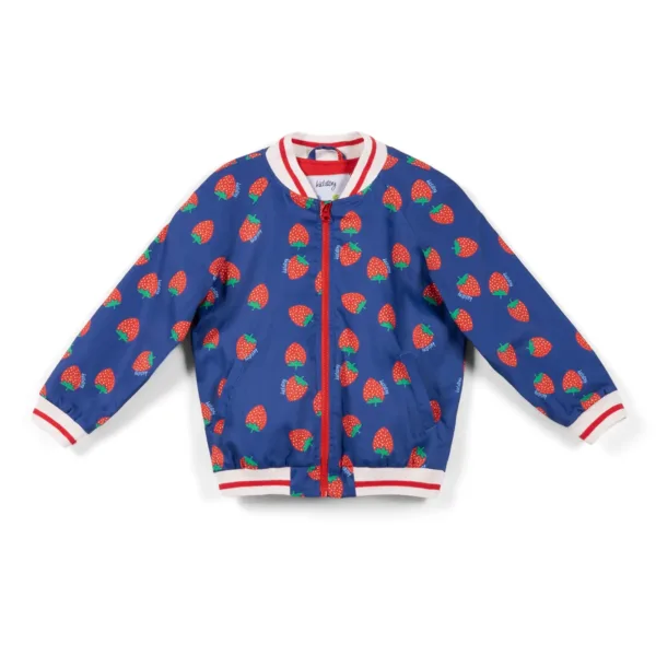 Bomberka bawełna Bio Finishing KidStory – Colorful stripes