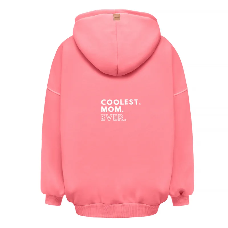 Bluza do karmienia piersią COOLEST MOM EVER – Coral