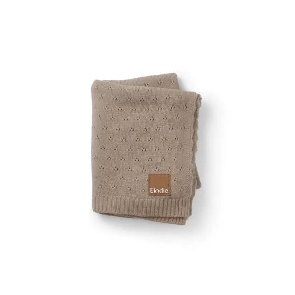Kocyk Pointelle Elodie Details – Tender Taupe