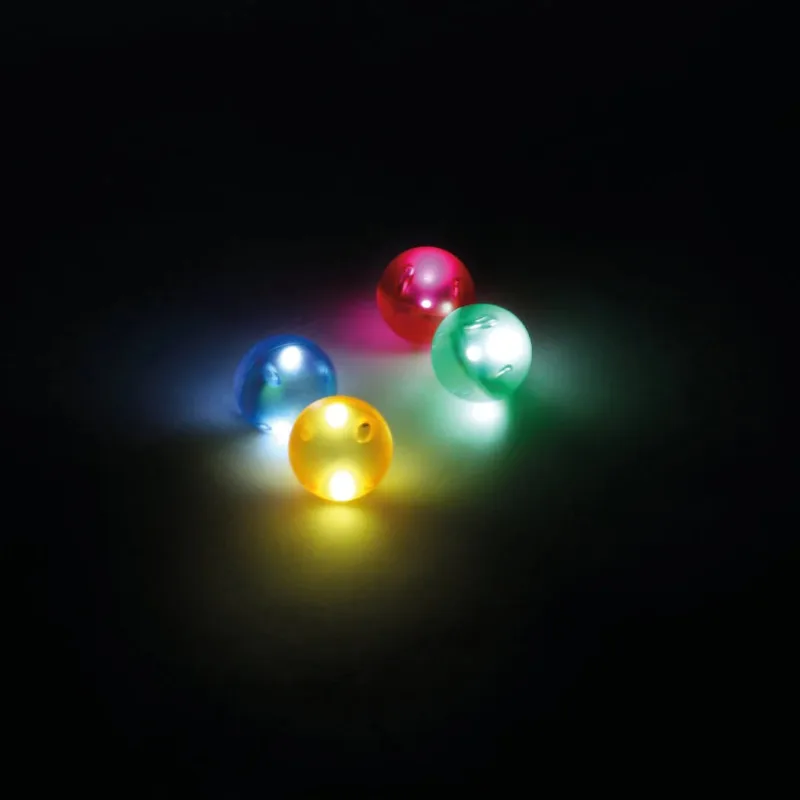 Klocki magnetyczne Ball Run Dazzling Lights Pack Intense Cleverclixx – 100 el.