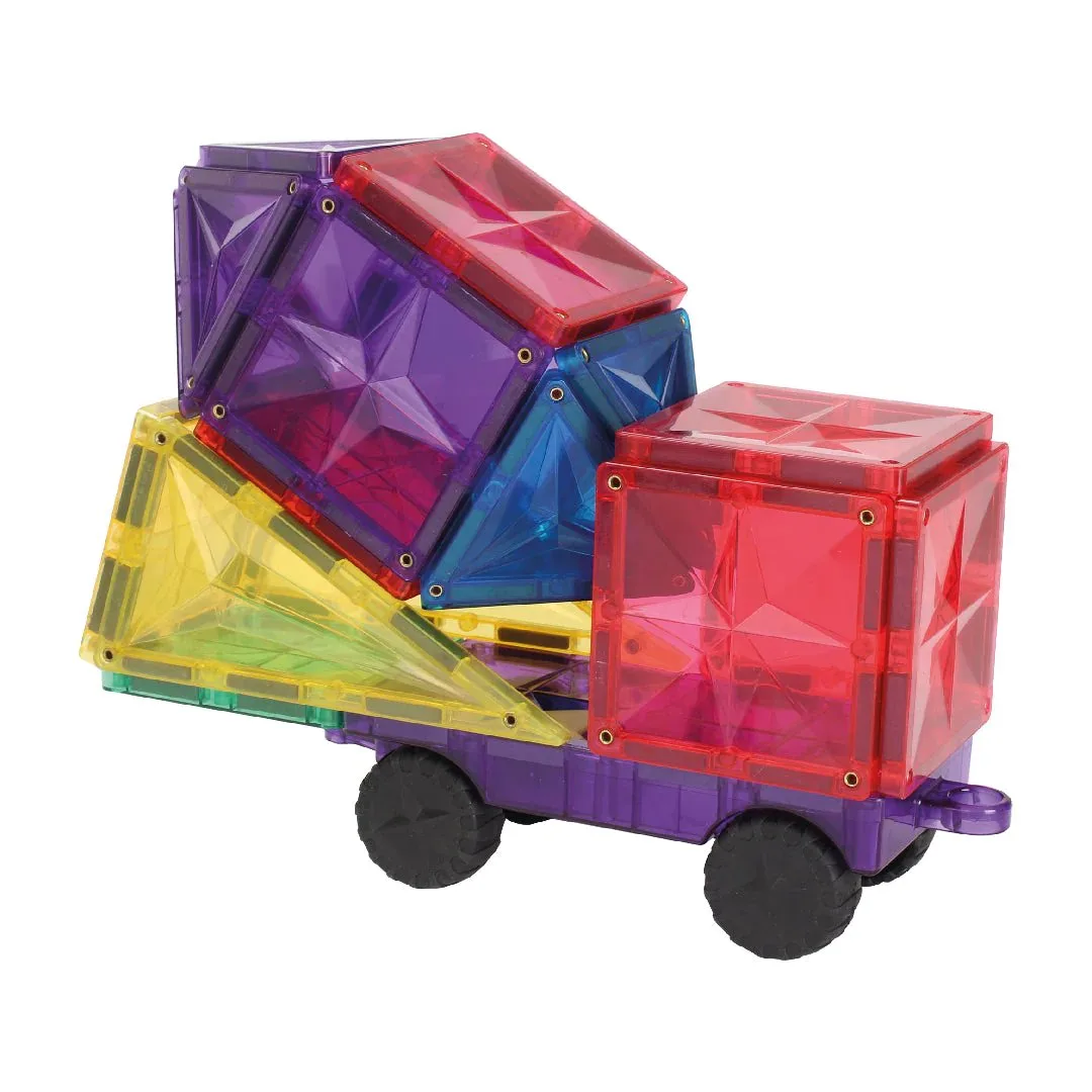 Cleverclixx – Klocki magnetyczne Wheels Pack Intense – 25 el.